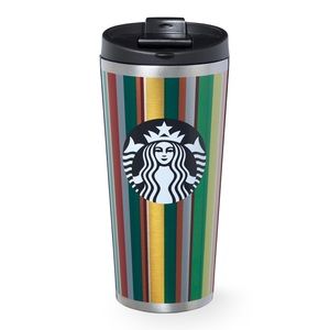 Starbucks Vertical Stripe Travel Mug